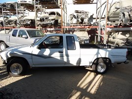 1990 TOYOTA PICKUP EXTENDED CAB WHITE 2.4 MT 2WD Z19763